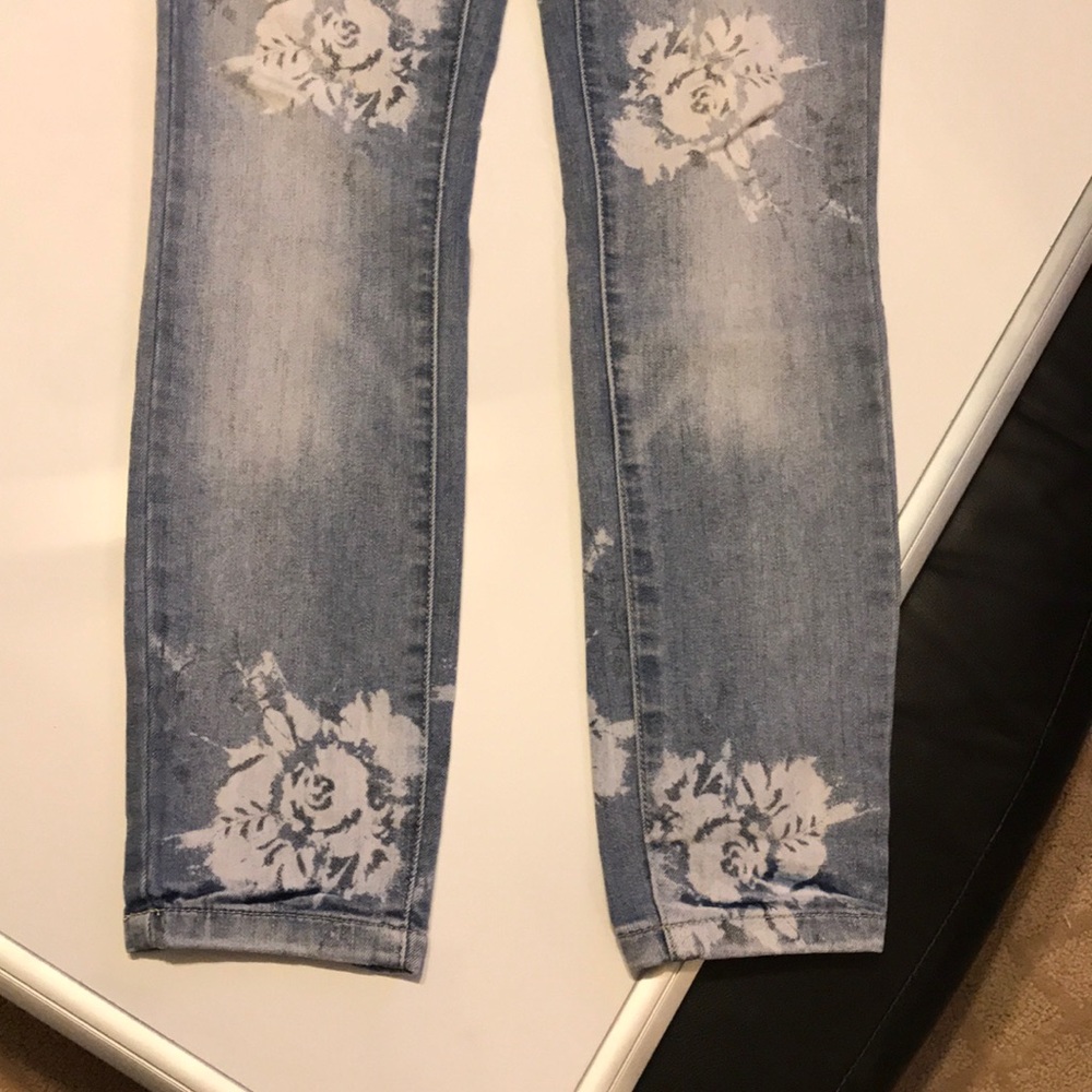 FP jeans with floral pattern